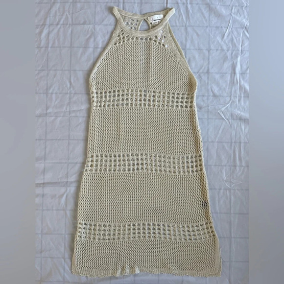Anthropologie  Crochet Knit Coverup Dress One Size - Picture 3 of 11